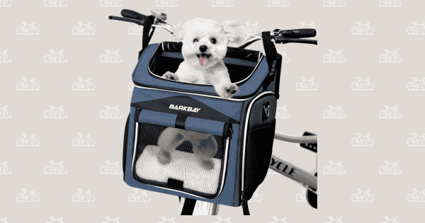 BARKBAY Bicycle Basket Pet Carrier