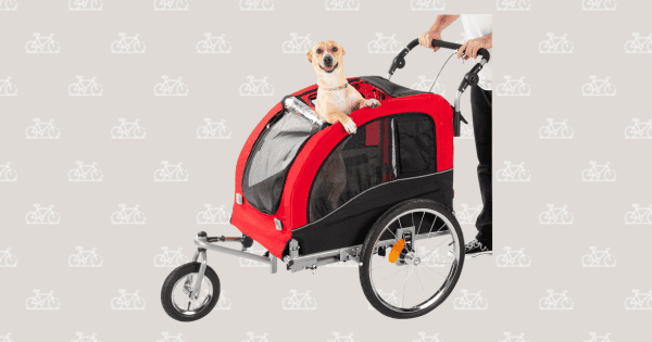 Best Choice Products 2-in-1 Pet Stroller and Trailer